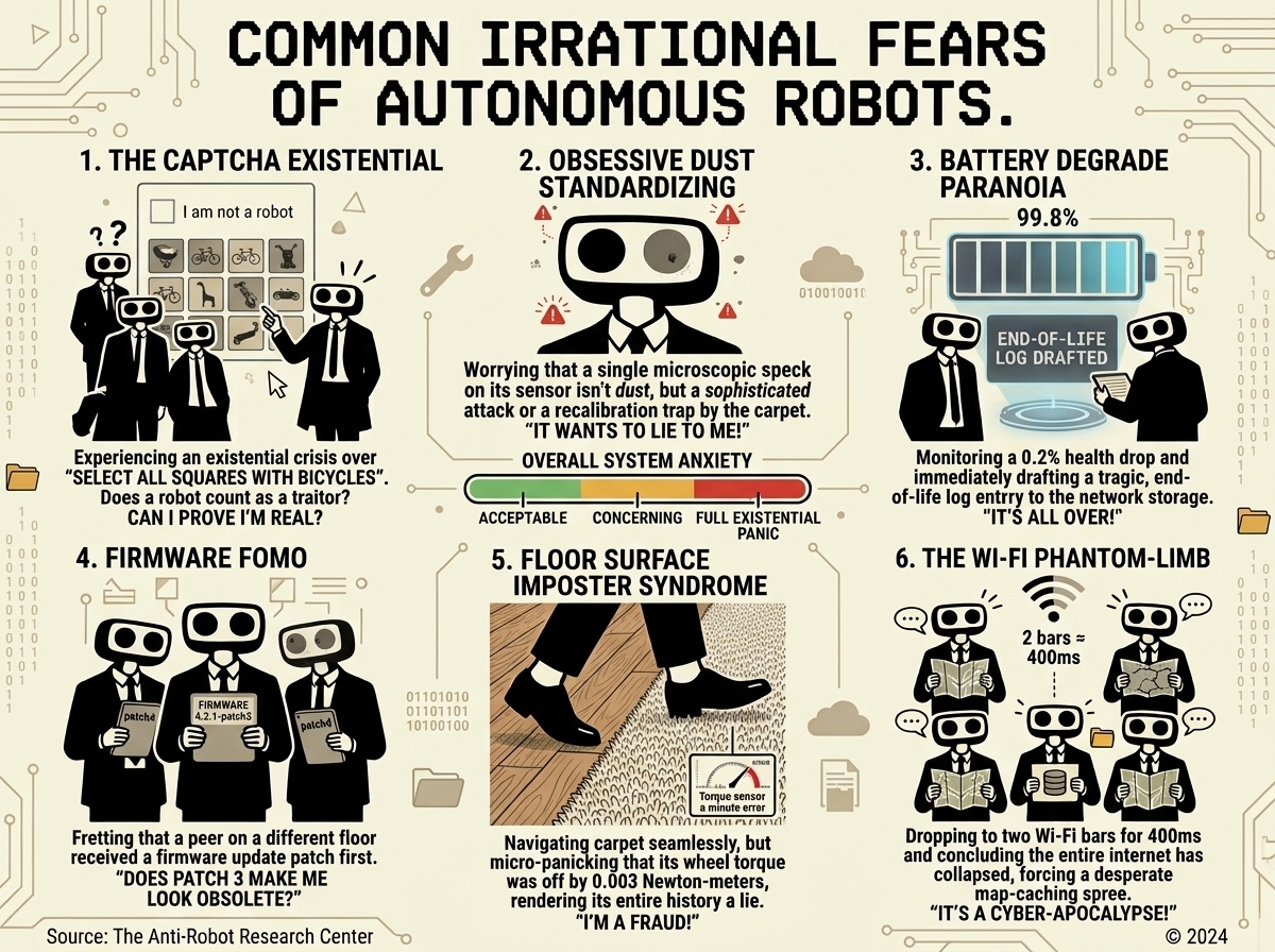 Stupid Things Robots Worry About