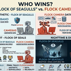 Fock of Seagulls vs Flock Camera